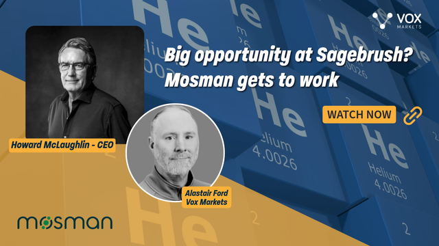 Big opportunity at Sagebrush? Mosman gets to work