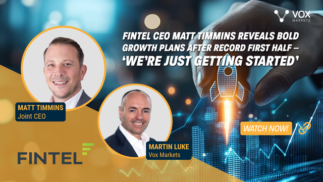 Fintel CEO Matt Timmins Reveals Bold Growth Plans After Record First Half
