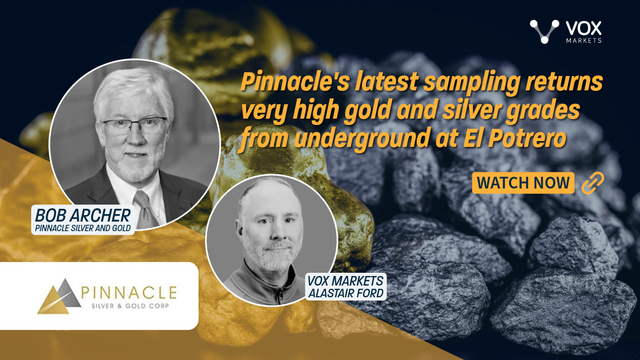 Q&A: Pinnacle's latest sampling returns very high gold and silver grades from underground at El Potrero