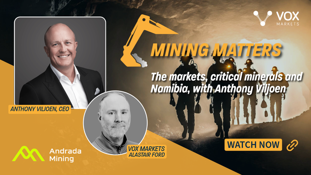 Mining Matters: Anthony Viljoen, the CEO of Andrada Mining